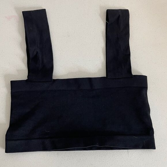 Intimately Free People Set Of Two Black Straight Lines Bralettes Size XS/S New - Picture 7 of 9